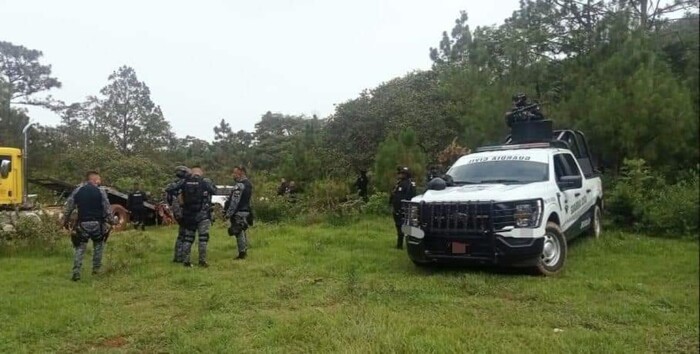 #Galería | Se enfrentan delincuentes y policías en zona boscosa de El Sabino