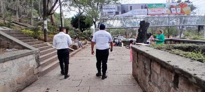 #Galería | Seguridad Vial implementa operativo en escaleras de Santa María