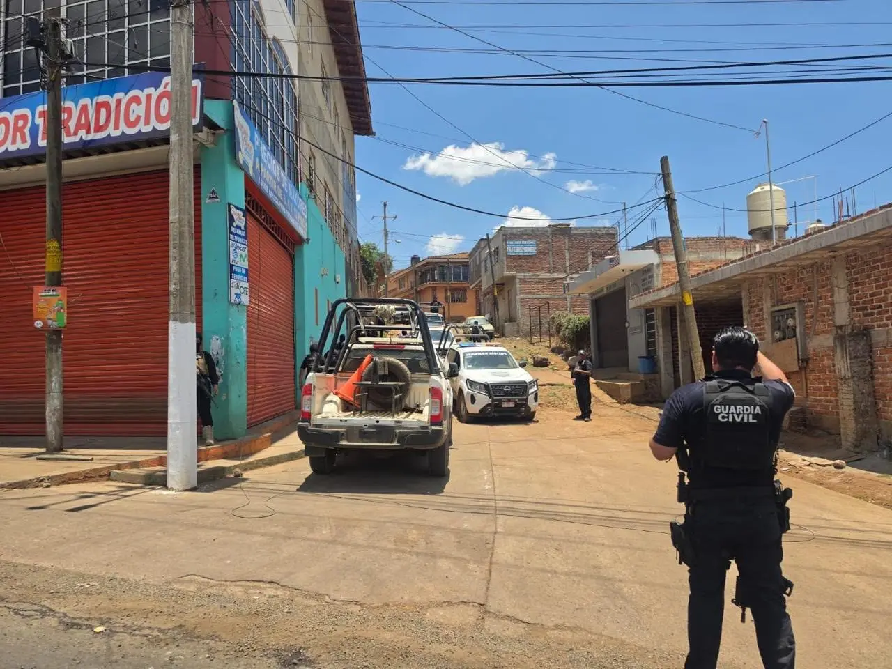 GC detiene a dos sicarios en Tarecuato y decomisa armas largas