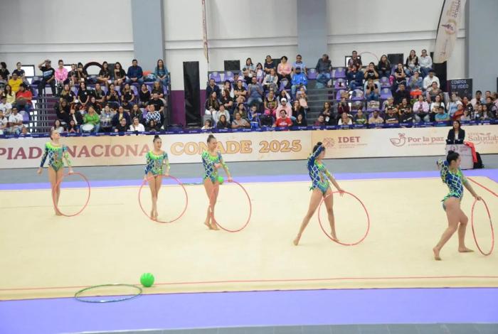 Gimnastas mexicanas impresionan en Olimpiada Nacional 2025