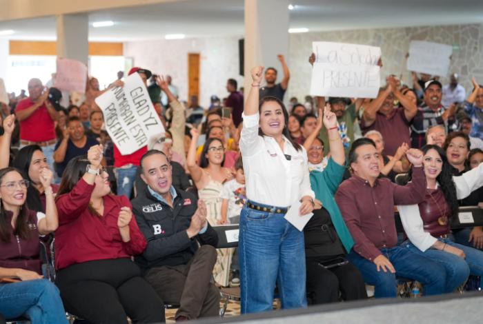 Gladyz Butanda apuesta por el diálogo en los municipios para blindar los logros de la 4T