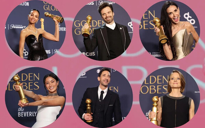 Globos de Oro 2025: Lista Completa de Ganadores