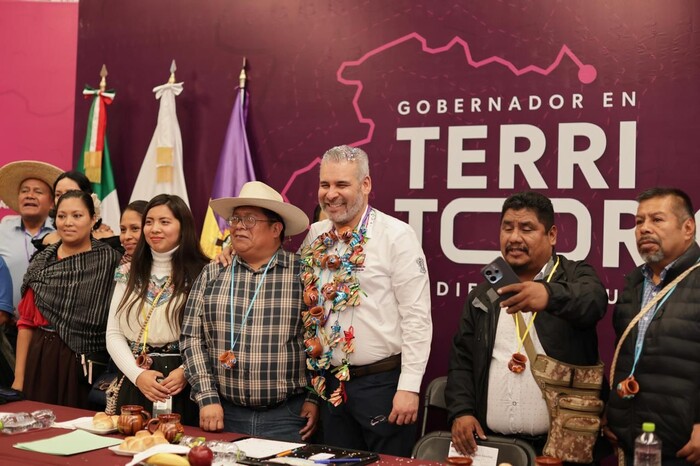 Gobernador en Territorio llegó a la comunidad indígena de Santa Fe de la Laguna