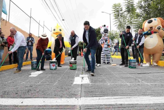 Gobierno de Alfonso Martínez impulsa movilidad peatonal segura