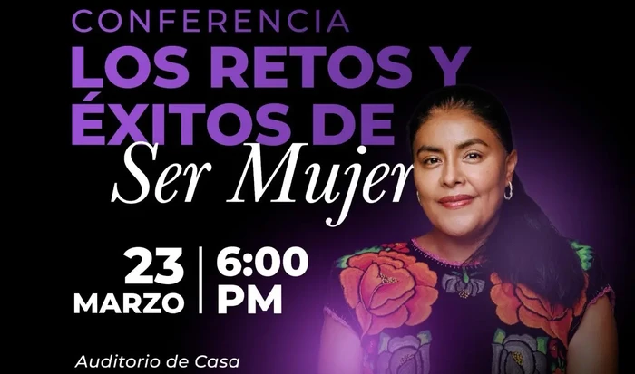 GOBIERNO DE ARIO Y LA INSTANCIA DE LA MUJER INVITAN A LA CONFERENCIA DE LA ACTIVISTA EUFROSINA CRUZ MENDOZA