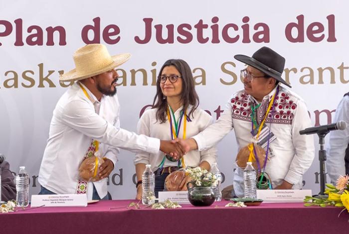 Gobierno de México acuerda con las autoridades comunitarias las acciones 2026 del Plan de Justicia del Pueblo P'urhépecha