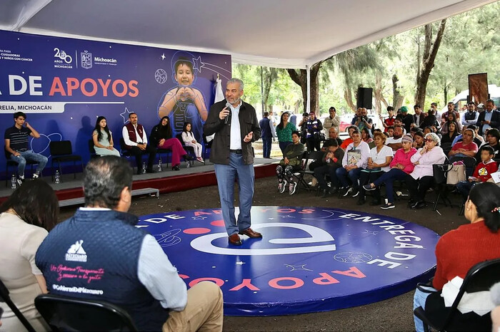 Gobierno de México replica programa de Michoacán, de apoyo a familias de niñas y niños con cáncer