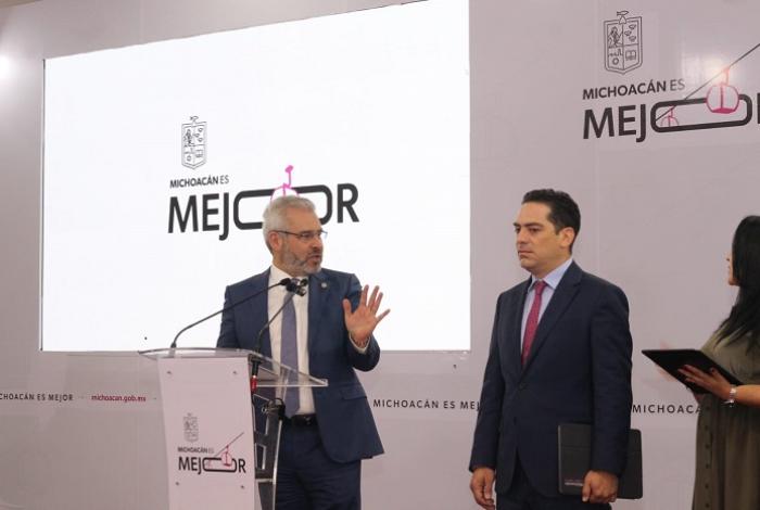 Gobierno de Michoacán atiende con dialogo y obras de infraestructura a Arantepacua: Bedolla