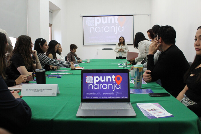 Gobierno de Morelia arranca capacitación de Punto Naranja en el Congreso del Estado