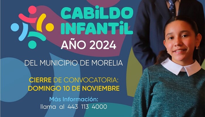 Gobierno de Morelia continúa impulsando la voz de las infancias a través del Cabildo Infantil 2024