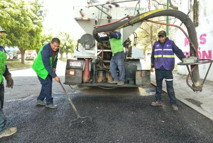 Gobierno de Morelia da mantenimiento al Periférico en zona de Terminal de Autobuses