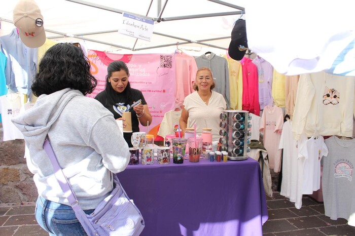 Gobierno de Morelia impulsa el talento de las morelianas con el bazar ‘Todas Brillamos’