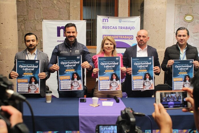 Gobierno de Morelia promueve el empleo con expo ‘Jornada Laboral 2025’