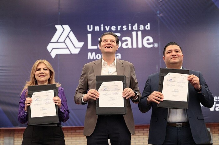 Gobierno de Morelia y Universidad La Salle refrendan compromiso con la educación