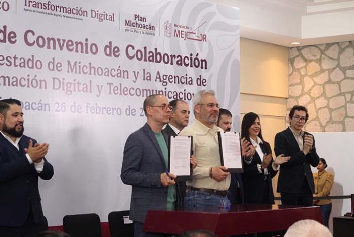 Gobierno del estado y federación refuerzan digitalización para agilizar trámites