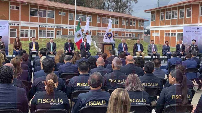 Gobierno estatal y FGE inauguran nuevo complejo “Sentimientos de la Nación”