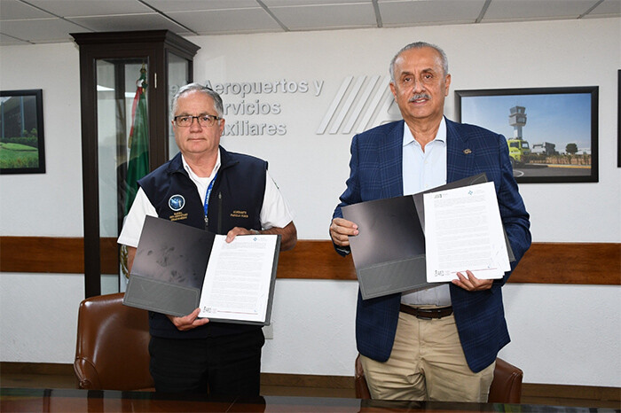 Gobierno federal y sector aeronáutico signan convenio de colaboración profesional