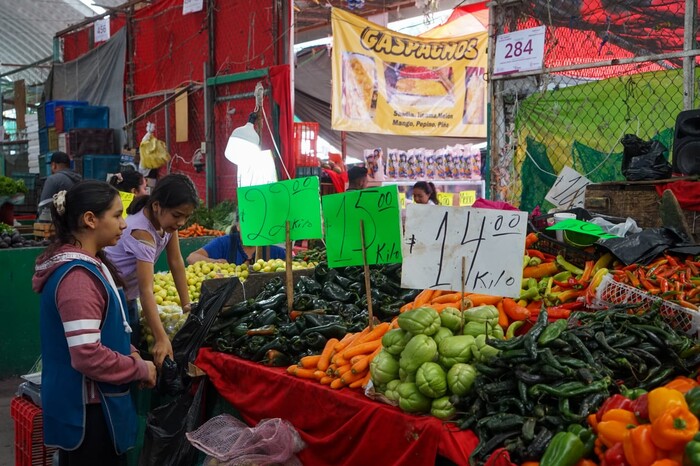 Gran afluencia de usuarios este domingo de tianguis en La Feria