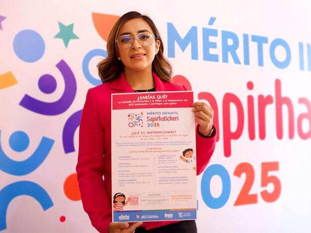 Grecia Aguilar convoca a participar en Concurso al Mérito Infantil Sapirhaticheri 2025