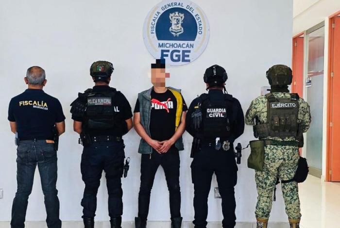 Guardia civil detiene a presunto homicida y asaltante de tiendas OXXO, en Zamora