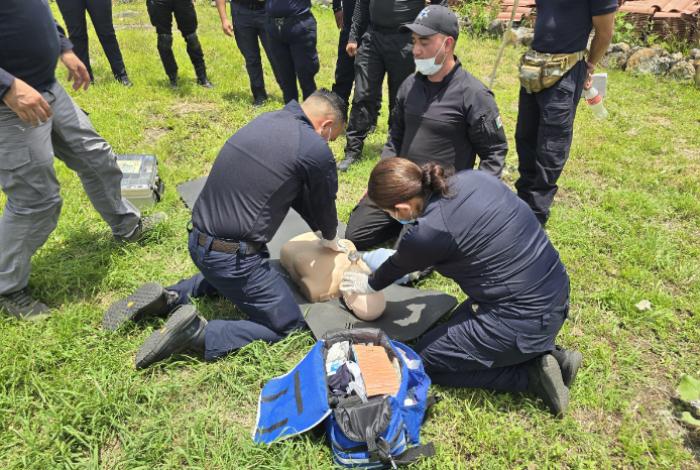 Guardias Civiles se capacitan en intoxicaciones por materiales peligrosos: SSP