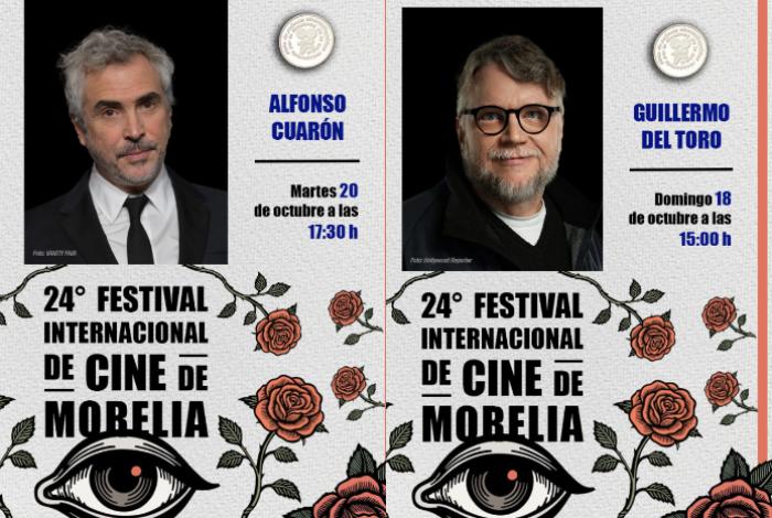 Guillermo del Toro y Alfonso Cuarón recibirán medalla en el Festival Internacional de Cine de Morelia