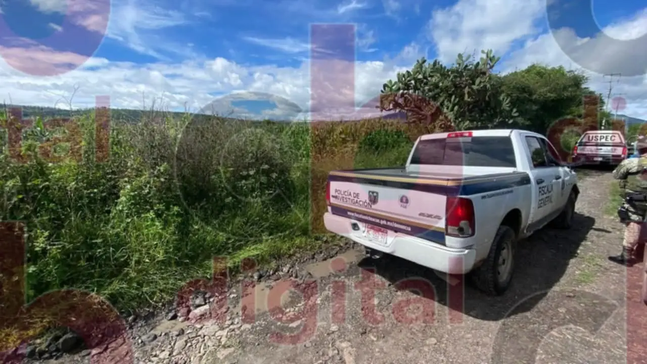 Hallan 2 personas ejecutadas en Indaparapeo