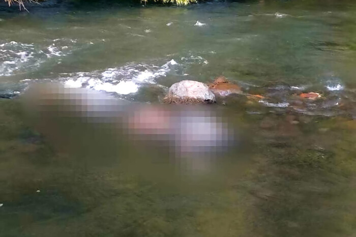 Hallan a hombre muerto en un río de Turicato