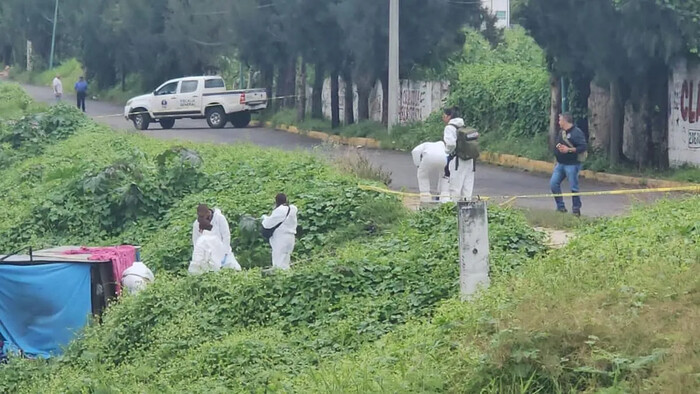 Hallan cuerpo baleado en choza junto al Río Grande de Morelia