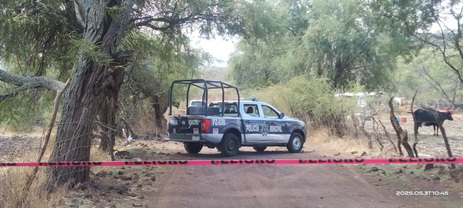 Hallan cuerpo torturado en una brecha de Villafuerte
