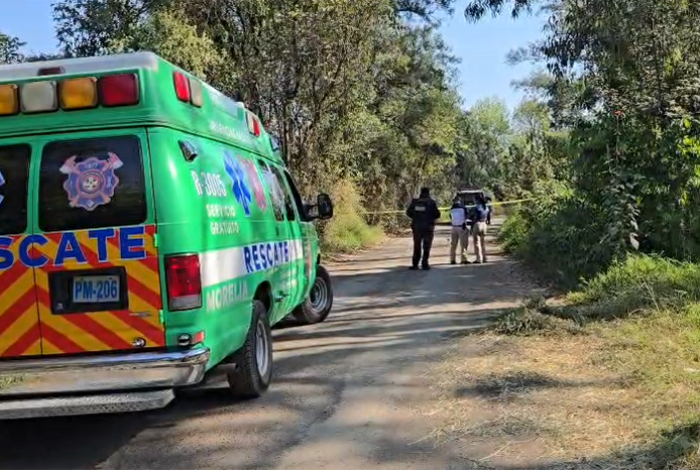 Hallan el cuerpo de un hombre baleado en de Tenencia Morelos a San José del Cerrito, en Morelia