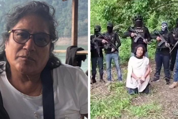 Hallan muerta a maestra jubilada que conducía taxi en Veracruz; grupo criminal la obligó a grabar video