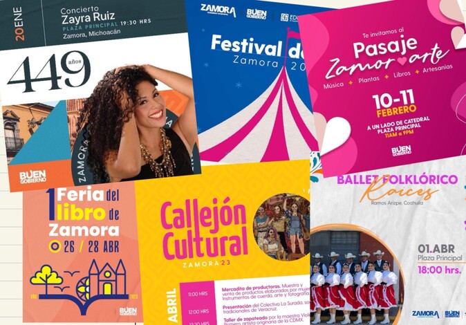 Han realizado más de 160 eventos culturales de primer nivel en Zamora