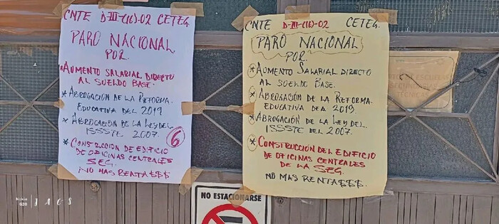 Hasta 25% de escuelas de Michoacán en paro indefinido: CNTE