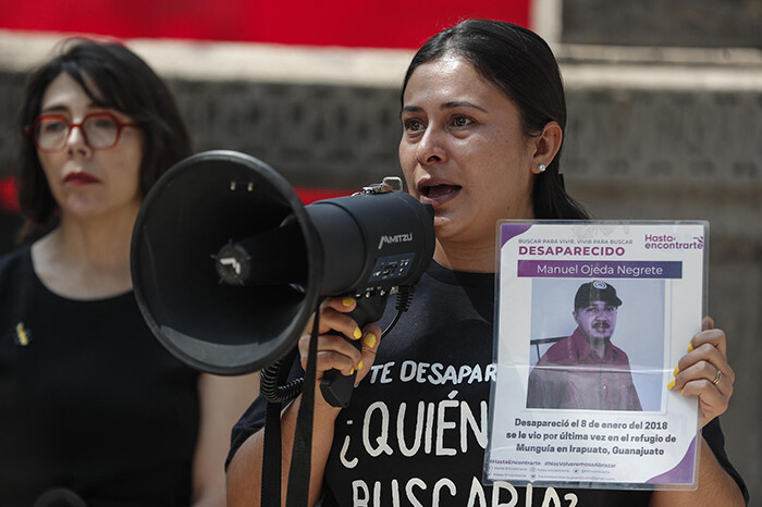 Hasta 30 personas desaparecen al día; "fiscalías deben buscarlas y proteger a quienes las buscan"