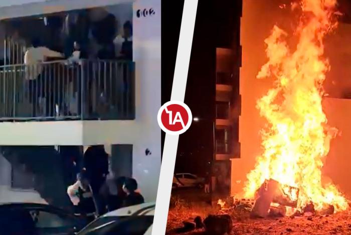 ¡Hasta aquí! Vecinos detienen y entregan a presunta banda de ratas en Campo Nubes