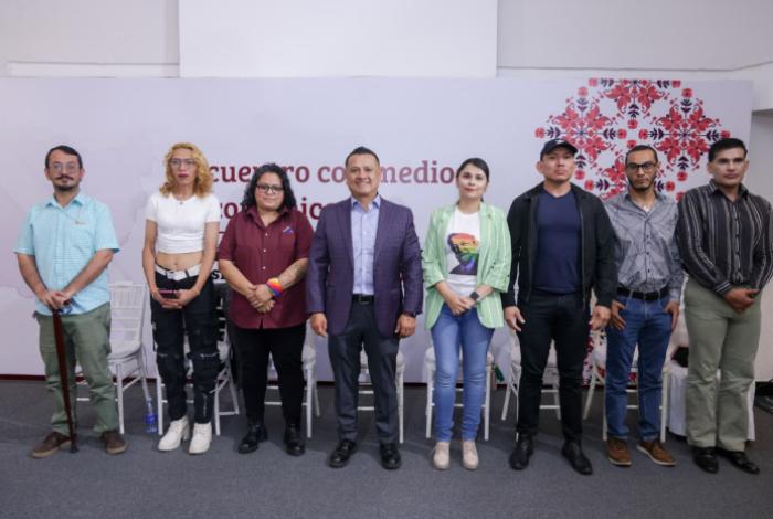 “Hay que saber escuchar a la diversidad”: Torres Piña plantea acciones para fortalecer derechos de la comunidad LGBTTTIQ+