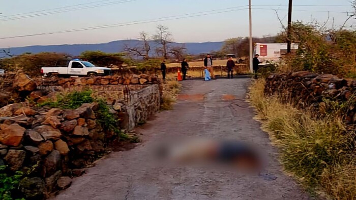 Heriberto pierde la v1da atr0pell4do en Penjamillo