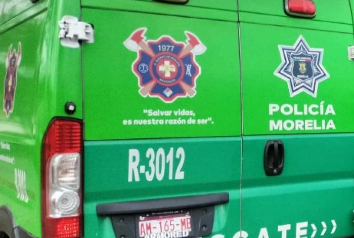 Hombre es atacado con arma de fuego al poniente de Morelia