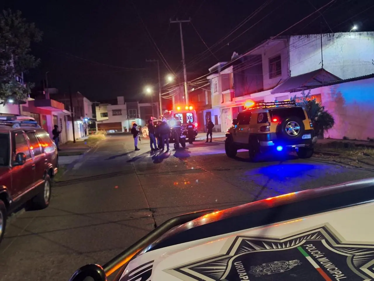 Hombre grave, tras ser baleado en la colonia México de Uruapan