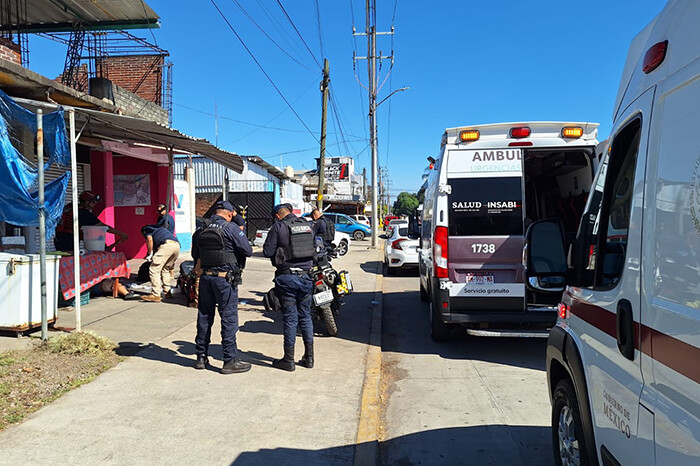 Hombre herido al ser baleado, en la colonia Eduardo Ruiz de Uruapan