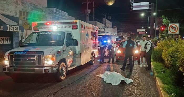 Hombre muere atropellado al intentar atravesar la Avenida Madero Poniente