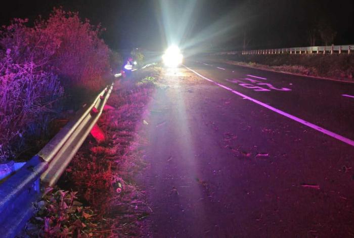 Hombre muere calcinado tras accidente vehicular en la Morelia-Pátzcuaro