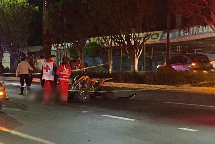Hombre muere en accidente de cuatrimoto sobre el Libramiento Sur de Morelia