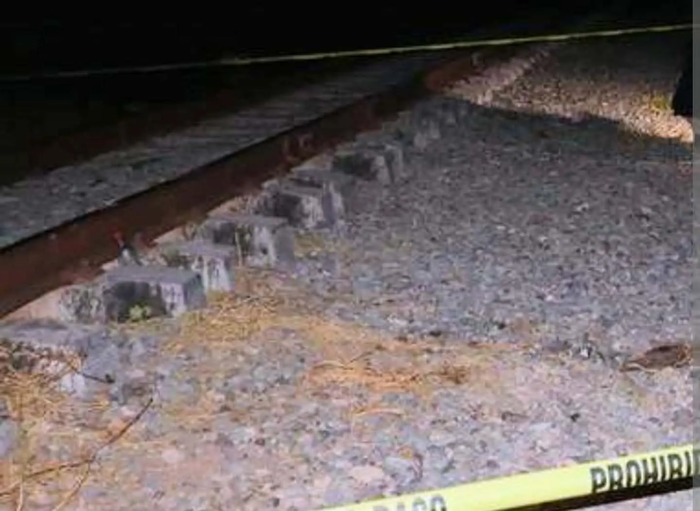 Hombre queda gravemente herido tras ser arrollado por el tren