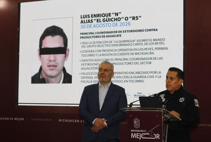 Homicidios a la baja y extorsionadores detenidos en agosto, según la SSP