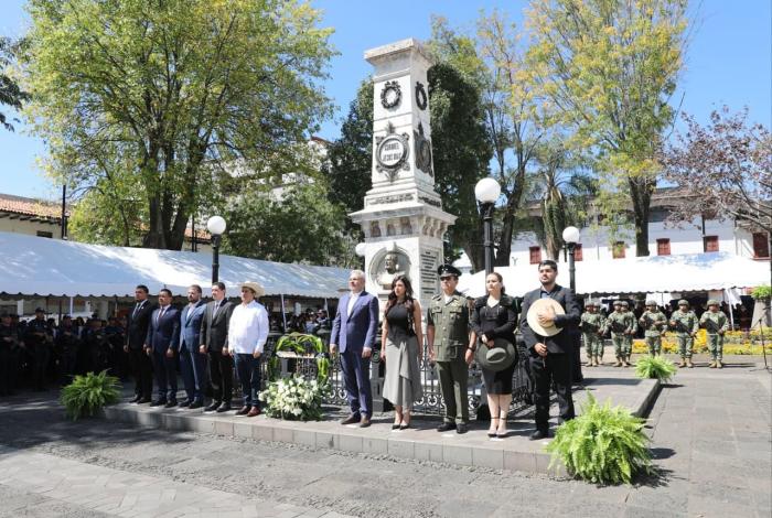 Honra Bedolla memoria de los Mártires de Uruapan a 160 años de su muerte