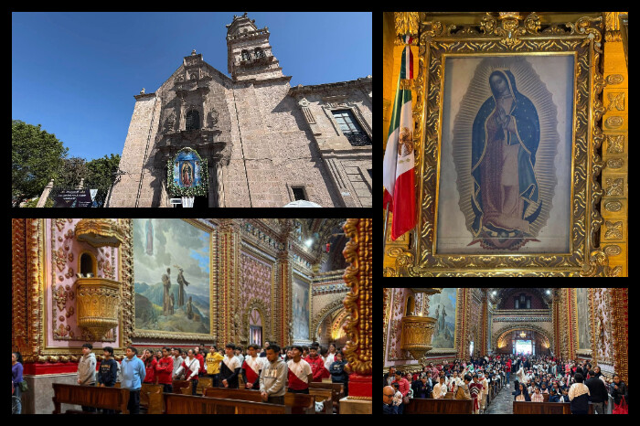 Horarios para peregrinaciones y fiestas guadalupanas en el Santuario de la Virgen de Guadalupe de Morelia