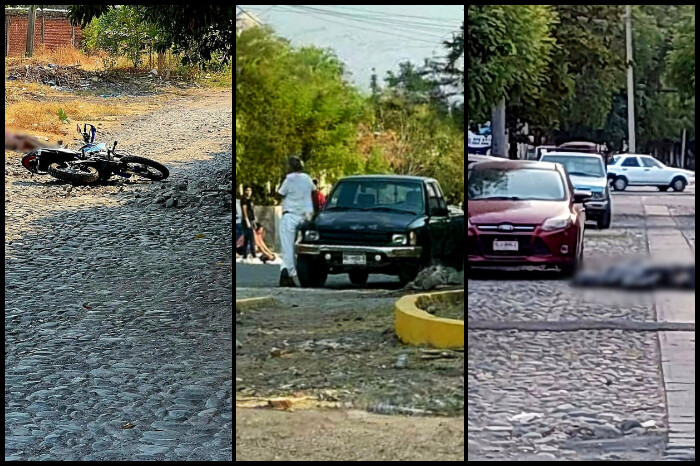 Horas violentas en Apatzingán: Abandonan tres cuerpos embolsados en plena calle; suman seis