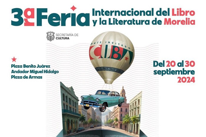 Hoy arranca Tercera Feria Internacional del Libro y la Lectura de Morelia